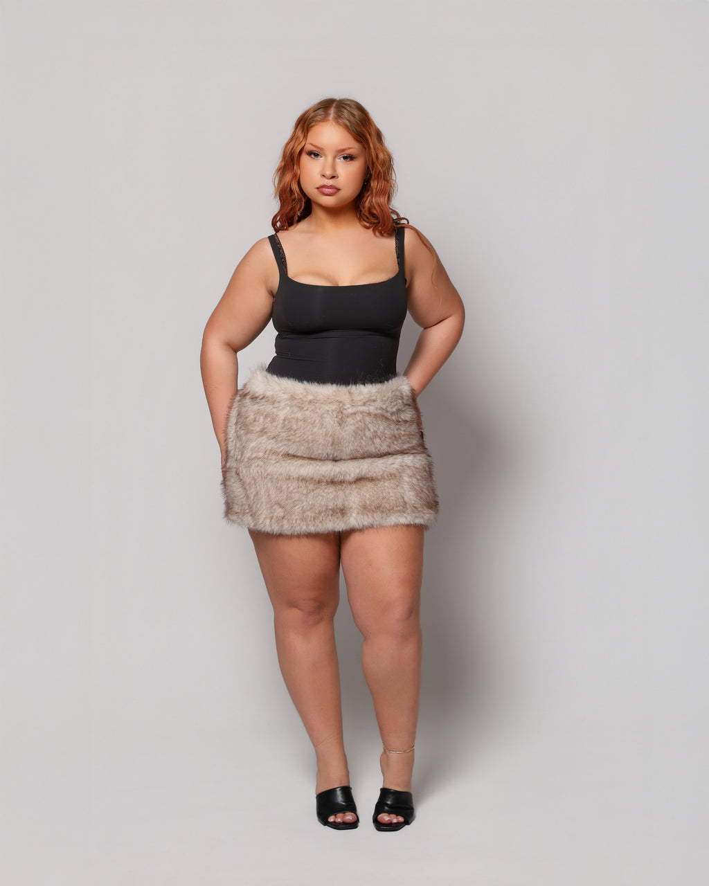 VERA SKIRT - WOLF